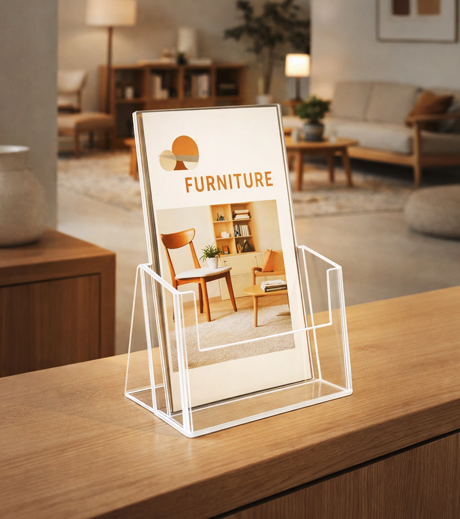 Acrylic Brochure Holder