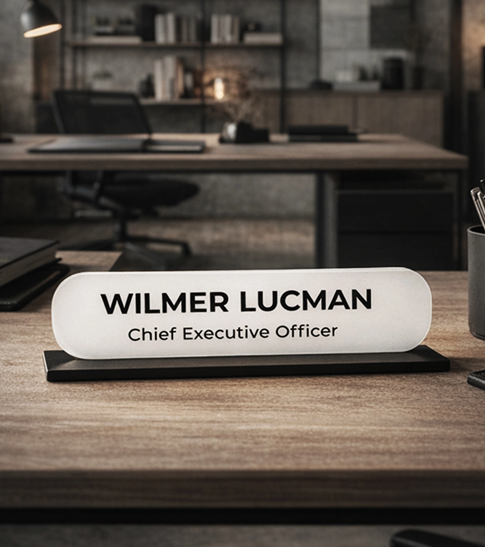 Acrylic Display Nameplate