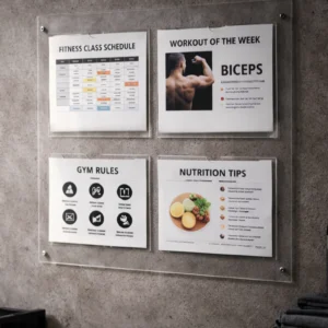 Acrylic Insertable Holder