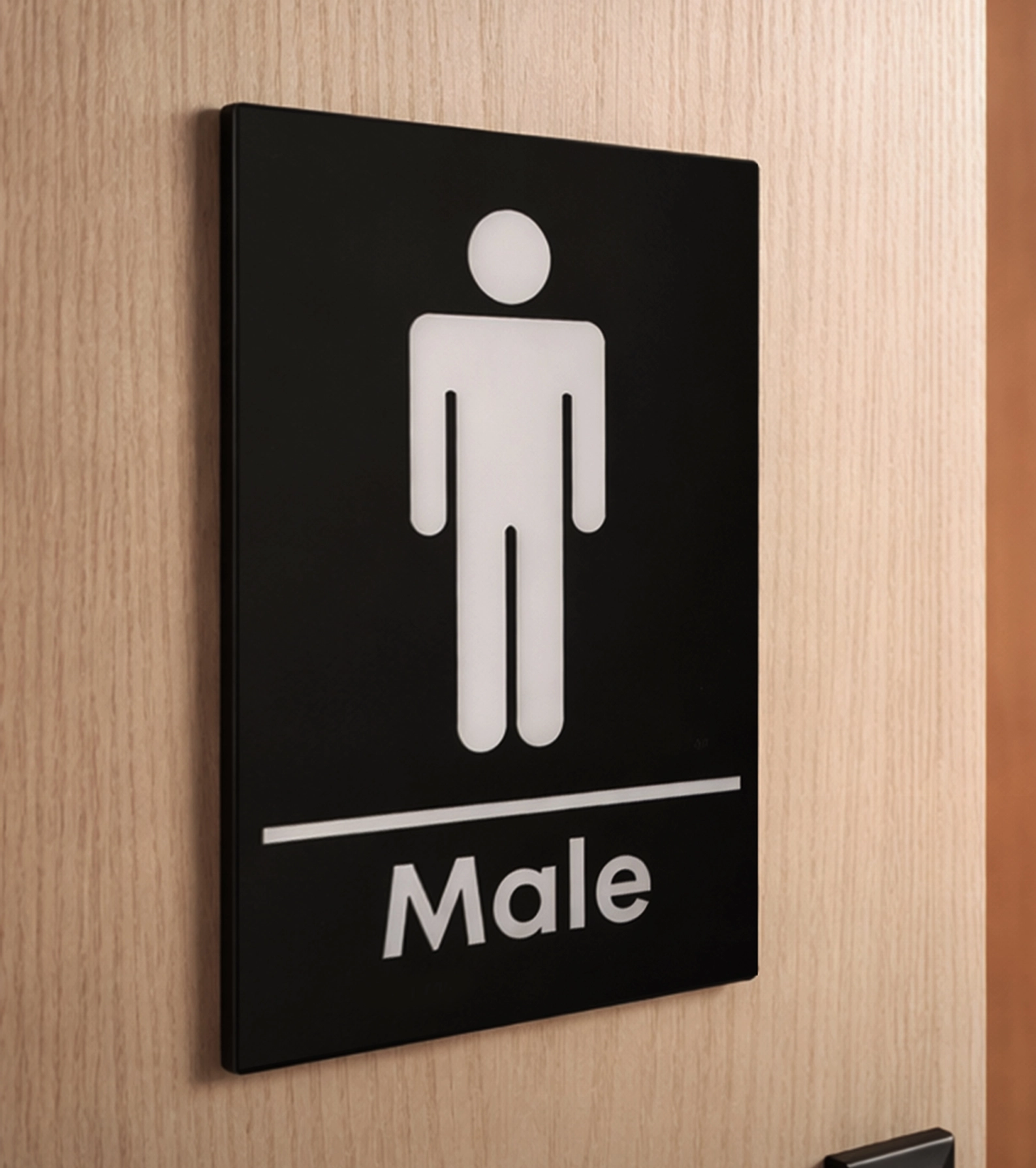 Acrylic Restroom Sign