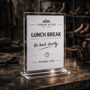 Acrylic T-Type Holder